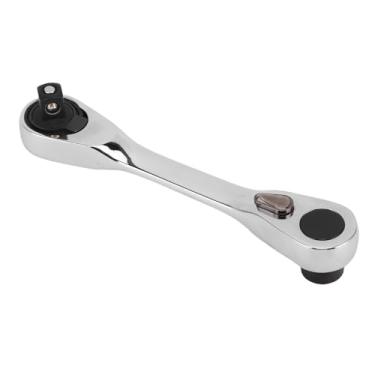 Imagem de Jiawu Mini chave catraca de cabeça dupla de 1/4 de polegada, soquete de 72 dentes e conjunto de chave de fenda com catraca rotativa, acessórios de de liberação rápida