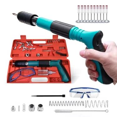Imagem de Pistola de Fixação a Pó Profissional, Kit Completo com Acessórios, para Aplicação em Concreto, Aço, Madeira e Drywall (Dispositivo de fixação)