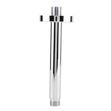 Imagem de Generic Braço de Chuveiro Resistente de Aço Inoxidável para Cabeça de Chuveiro de Teto de Banheiro, Instalação Rápida, Adequado para Montagem Em Parede, Rosca G1/2", Padrão Britânico, Ternos para (6