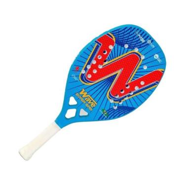 Imagem de Wrap Beach Tennis Racket, Fibra de carbono, Super Power, Spin - NONE, 