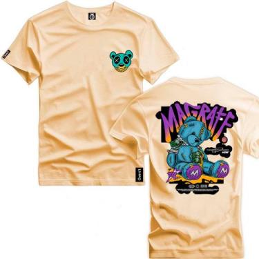 Imagem de Camisa Masculina Estampado Frente e Costa Urso Magraf 09 Style Camisa 