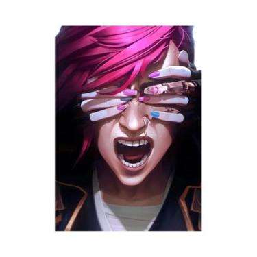 Imagem de Pôster De Personagens De Graffiti Da Temporada 2 De Arcane, Jinx, Cait