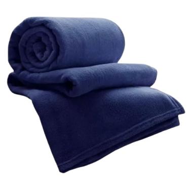 Imagem de Caminha Pet com Almofada Confortável e Durável – Cama para Cachorro e Gato Pequeno e Médio Porte, Fácil de Limpar(MANTA AVULSA AZUL M (80X70cm))