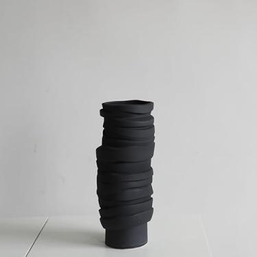 Imagem de Vaso de flores de cerâmica moderno decoração sala de estar prateleira de estudo acessórios de móveis vasos de flores