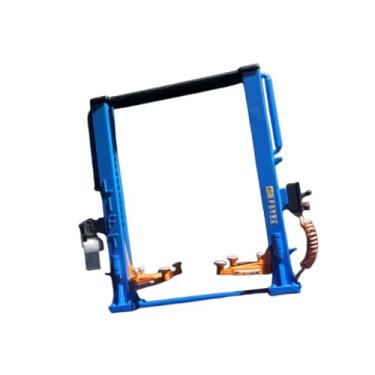 Imagem de JWQFBC Maquete de Plataforma Elevatória, Ferramenta de Manutenção, Escala 1:64, Simulação de Plataforma Elevatória de Dois Postes para Oficina de Reparos em, Edição Deluxe Azul, Tamanho real