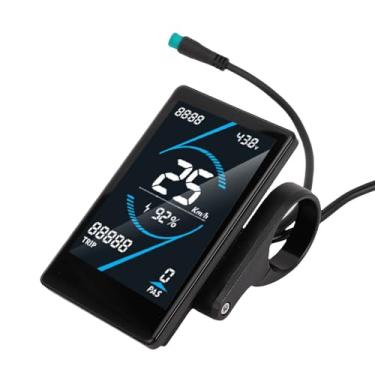 Imagem de Fabater Medidor de Exibição Lcd de Bicicleta Elétrica, Medidor de Exibição de Bicicleta 24-72v, Tela Lcd Colorida Hd, Telas de Ciclismo para Scooter de Elétrica