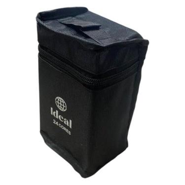 Imagem de Estojo com 24 Canetas de Colorir Hidrográficas - IDEAL