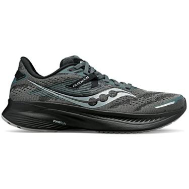 Imagem de Saucony Tênis masculino Guide 16, Madeira/Preto, 12.5