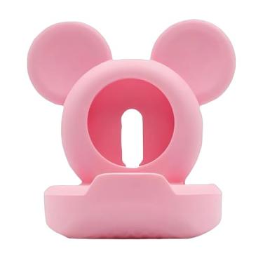 Imagem de Suporte de carregador para Apple Watch, lindo suporte de carregador de mouse compatível com Apple Watch Series Ultra/8/SE2/7/6/SE/5/4/3/2/1 (49/45/44/42/41/40/38 mm), organizador de base de