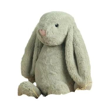 Imagem de Brinquedo De Pelúcia Coelho Com Orelhas Caídas Para Meninas, Presente 