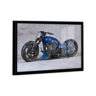 Imagem de Quadro Harley Davidson Blue Br Artes