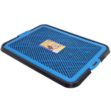 Imagem de Sanitário Canino Pet Dog Xixi Pop 59x44 Banheiro Tapete Higiênico Lavável Cães Furacão Pet