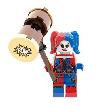 Imagem de Boneco Super Heroi Vilão Hq Bloco De Montar