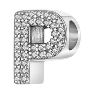 Imagem de Pingentes De Letras Em Prata Esterlina 925 Para Mulheres, 26 Letras De