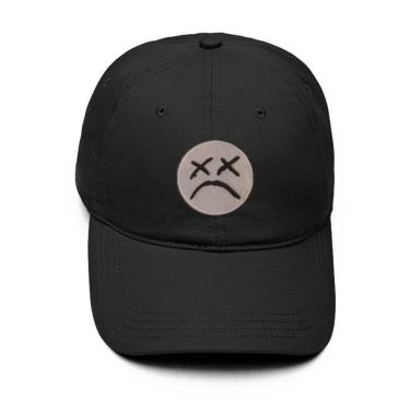 Imagem de Boné Aba Curva Regulável Strapback Emoji Triste-Masculino
