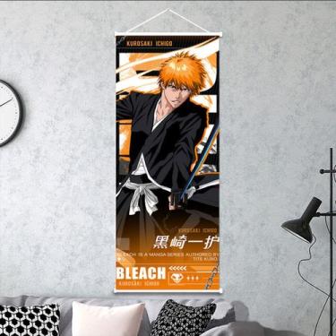 Imagem de Pintura de parede em tela Bleachs Kurosakis Ichigos Anime - yiweisai