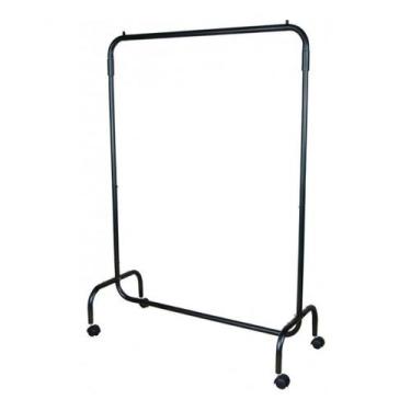 Imagem de Arara Desfile Cabideiro Com Rodinhas Articulada 100cm - - valemixxhome