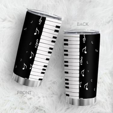 Imagem de Caneca de aço inoxidável Travel Tumbler Oasisdream 600ml