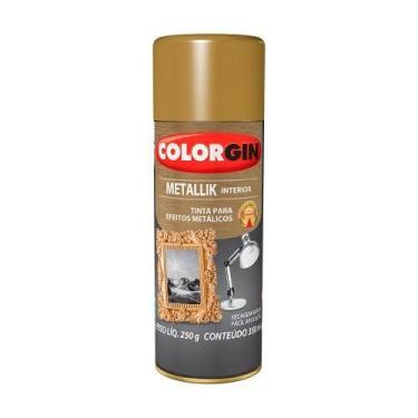 Imagem de Spray Metallik Dourado (57) - Colorgin