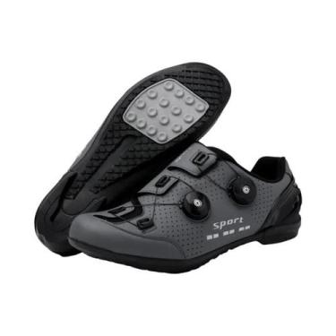 Imagem de Sapatilhas De Ciclismo Unissexo Para Bicicleta De Montanha Com Travas 