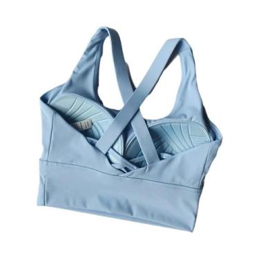 Imagem de Sutiã Esportivo De Alta Intensidade À Prova De Choque Com Bojo Fixo E 