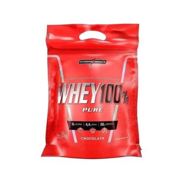 Imagem de Whey Protein Concentrado Integralmédica 100% Pure - 1,8kg Chocolate Na