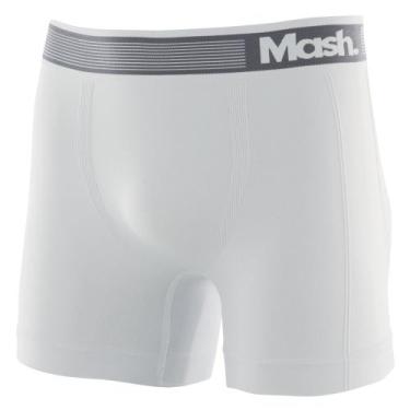 Imagem de Cueca Boxer Mash 710.01 Masculina Sem Costura Microfibra T. P/GG, GG, 