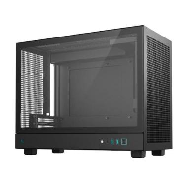 Imagem de Gabinete Gamer Deepcool CH160 Plus Micro ATX S/Fan S/Fonte Preto - R-C