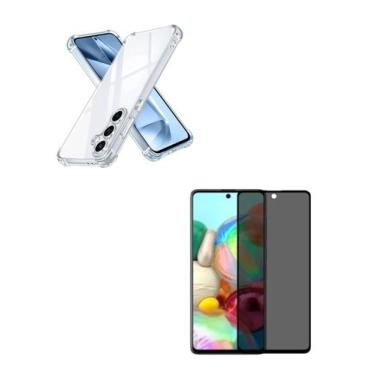 Imagem de Película Fosca Privativa + Capa Anti Choque TPU Para Galaxy S25 FE 5G 