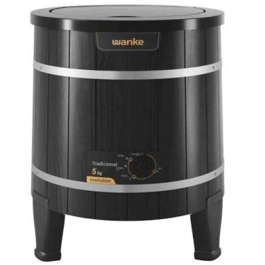 Imagem de Lavadora Tanquinho Semiautomática Tradicional 5 Kg Black 220 V Wanke, 