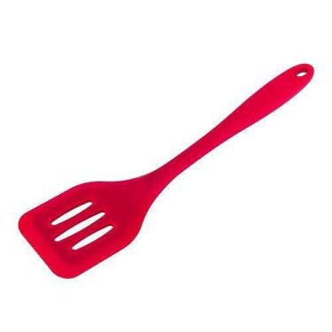 Imagem de Espatula Perfurada Silicone 29CM Vermelho WECK 5038