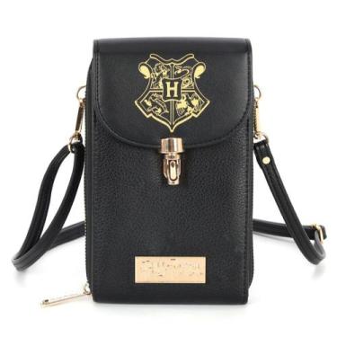 Imagem de Bolsa Transversal Harry Potter Luxcel Feminina Ajustável