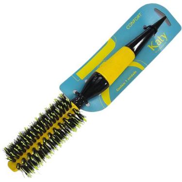 Imagem de Escova de Cabelo Ceramic 15mm Amarela Katy Ref. 129005