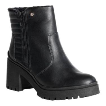 Imagem de Bota Feminina Ramarim Cano Baixo Peluciada