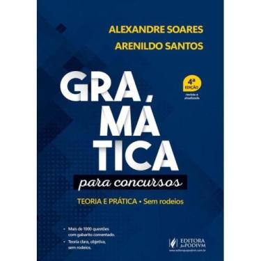 Imagem de Gramática para concursos - teoria e prática - 2026 - JUSPODIVM *