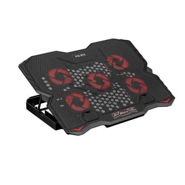 Imagem de Base com Cooler para Notebook Xtrike Me, com 5 Fans, até 15.6", 2x USB