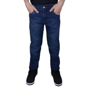 Imagem de Calça Jeans Infantil Masculina Dipopini Skinny Azul - CIM212, 06, Azul