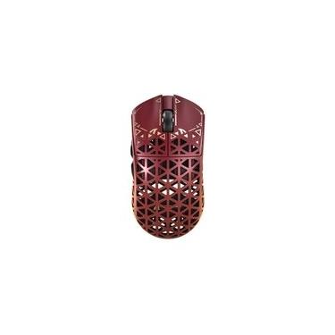 Imagem de Mouse Gamer Sem Fio Attack Shark R5 Ultra, 42000 DPI, Fibra de Carbono, Switch Óptico, Tri-Mode Wireless Bluetooth USB-C, Vermelho - R5 ULTRA