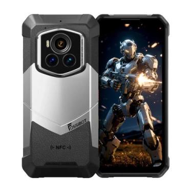 Imagem de Smartphone Fossibot F107 Pro 5g Nfc 28000mah 30gb Ram 512gb Câmera Vis