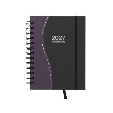 Imagem de Agenda Planner Espiral 2027 Pequena Capa Dura Classic - - INTERPONTE, 