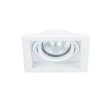 Imagem de Spot de Embutir NS7201B Quadrado Conecta Funcional Branco Bella Iluminação Par 20