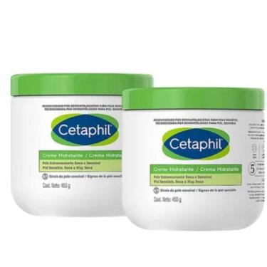Imagem de Kit 2 Cremes Hidratantes Pele Extra Seca e Sensível Cetaphil 453g