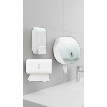 Imagem de Kit Dispenser Banheiro Sabonete Toalha Papel Rolão - Congratulations S