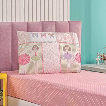 Imagem de Jogo de Cama Solteiro Bouti Kids 02 Peças Ballet, Bia Enxovais