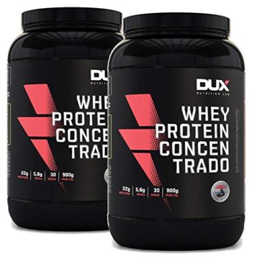 Imagem de Kit 2x Whey Concentrado Dux Nutrition 900g Sabor Coco