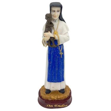 Imagem de Escultura Santa Dulce Dos Pobres 16 Cm Em Resina