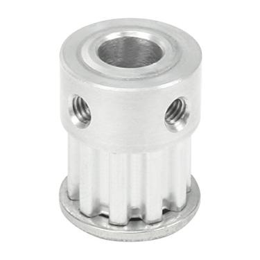 Imagem de uxcell Alumínio MXL 20 dentes 4 mm Furo Temporizador Idler Pulley Synchronous Roda para Cinto de 10 mm, a17042100ux1188, XL10 8mm Bore