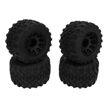 Imagem de VGEBY RC Monster Truck Tires,4pcs Plastic RC Sand Tires 12mm Hex Accessories for Redcat HPI HSP 110,Black 