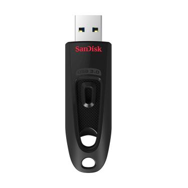 Imagem de Pen Drive Sandisk 256gb Ultra Usb 3.0 130Mbs Preto