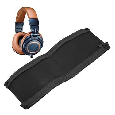 Imagem de Capa de Fone de Ouvido de Substituição para Fones de Ouvido M50 M30X M40X, Tecido Protetor de Fone de Ouvido, Almofada de Alça de Fácil Instalação